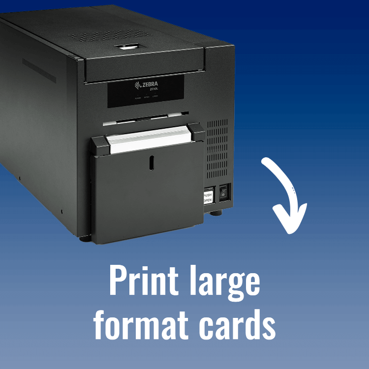 Printing large format event badges with the Zebra ZC10L